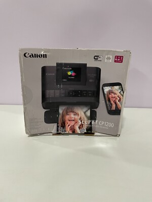 Canon 0599C001 Dye Sublimation Digital Photo Printer - Black