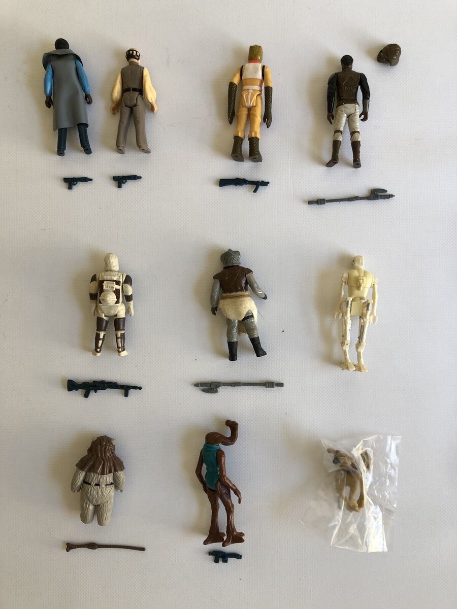 VINTAGE STAR WARS 10 COMPLETE ACTION FIGURES W ORIGINAL VINTAGE STAR WARS 10 COMPLETE ACTION FIGURES W ORIGINAL