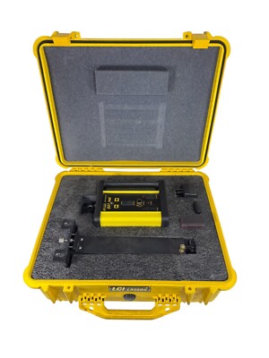 LCI 631-Pro Pro Series Automatic Rotating Laser Level Set in Hard Case - WORKING