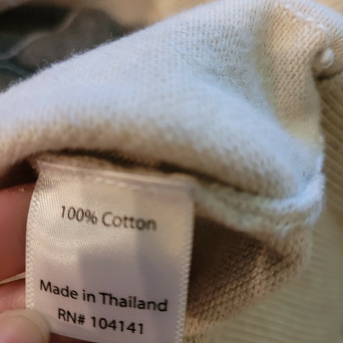 Walter Hagen Golf Argyle V-Neck Sweater 100% Cotton, Mens Sz Medium - Picture 3 of 3