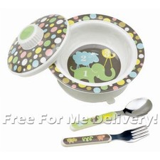 ANIMAL NUMBERS SUGAR BOOGER KIDS SUCTION BOWL GIFT SET FREE DELIVERY