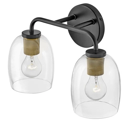 Lark 85012 Percy 2 Light 15"W Bathroom Vanity Light - Picture 8 of 13