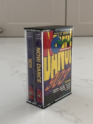 Vintage Retro Now Dance 1990 Original Album Double Tape Cassette- Good Condition