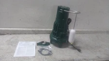 Zoeller D284-E 1 HP 1725 RPM 230VAC 35 Ft Max Head Sewage Ejector Pump