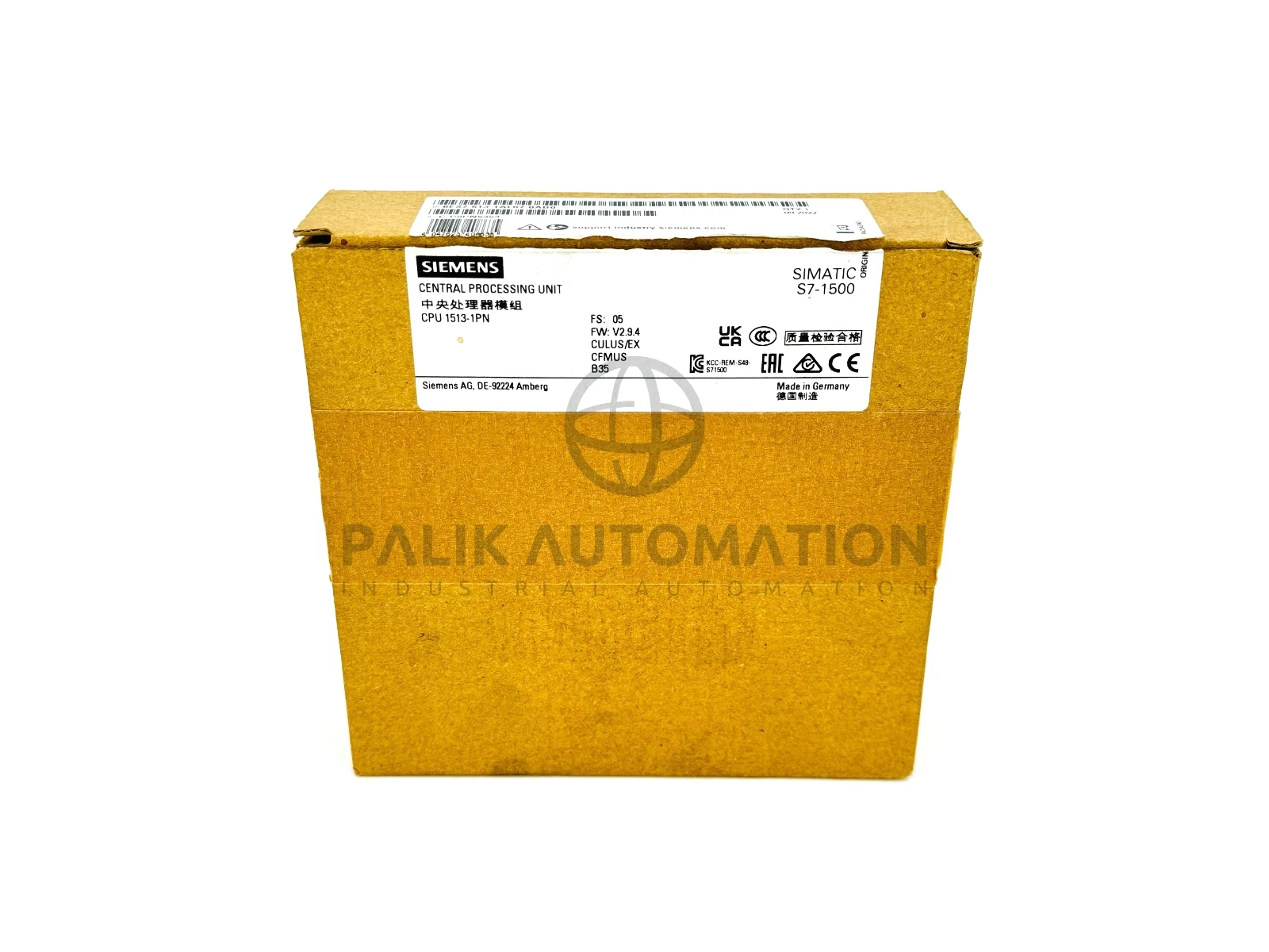 SIEMENS 6ES7513-1AL02-0AB0 SIMATIC S7-1500 CPU 1513-1 PN 6ES7513-1AL02-0AB0 NEW - Bild 1 von 20