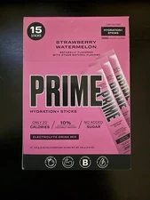 PRIME Hydration+ Sticks STRAWBERRY WATERMELON | 15-pack
