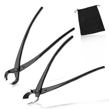 LEONTOOL Round Blade Knob Cutting Scissors Branch Cutting Scissors Set of 2 Knob