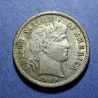 New Listing1909 Barber Dime  Ch. XF details