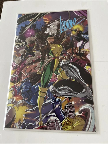 MYSTIQUE #1 VIRGIN SIGNED BY KAARE ANDREWS CONNECTING EXCLUSIVE W/ COA