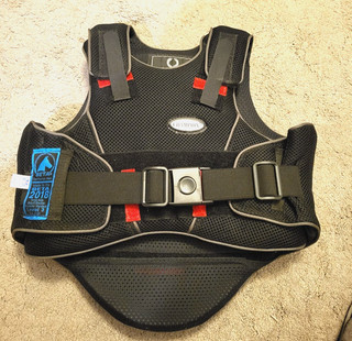 Champion Child Extra Small Short Back Body Protector Black Never Used