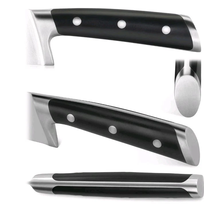 Cangshan Cutlery TG Series 3-Piece TAI Knife Walnut Block Set Swedish Steel - Image 3 of 4