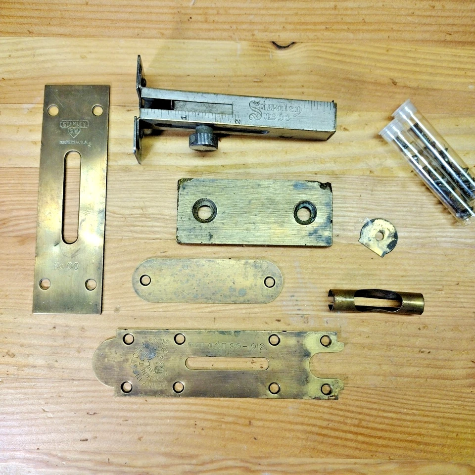 Stanley 93 Marking Gauge + SW Sweetheart & Disston Level, Parts Lot - Image 2 of 4
