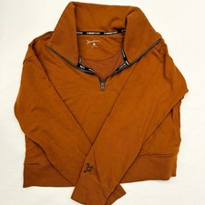 Stylish Orangetheory Fitness Cropped Quarter Zip Pullover M