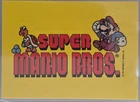 1989 Topps Nintendo Super Mario Logo #9 Sticker Vintage NES Nintendo