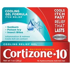 Cortizone-10 Cooling Relief Anti-Itch Gel 1 oz (Pack of 7)