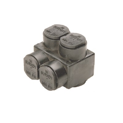 Burndy 1PLD2502 - BLKTAPDBL2 PRTS 250-10 (1 EA)