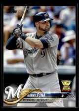 2018 Topps #637 Manny Pina