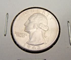 * 1943-D * SUPERB+ GEM BU MS WASHINGTON QUARTER * FROM ORIGINAL COLLECTION