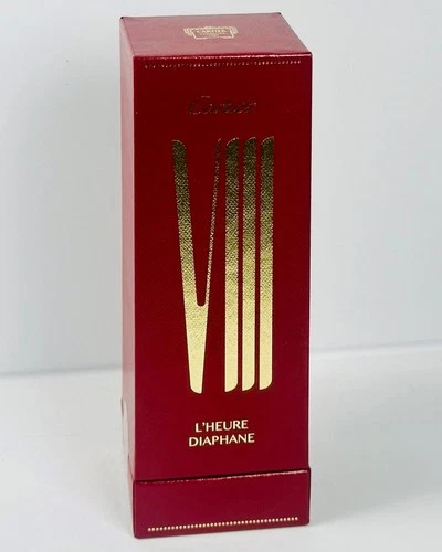 Cartier VIII L'Heure Diaphane Eau de Toilette 2.5 oz / 75 ml NEW IN SEALED BOX