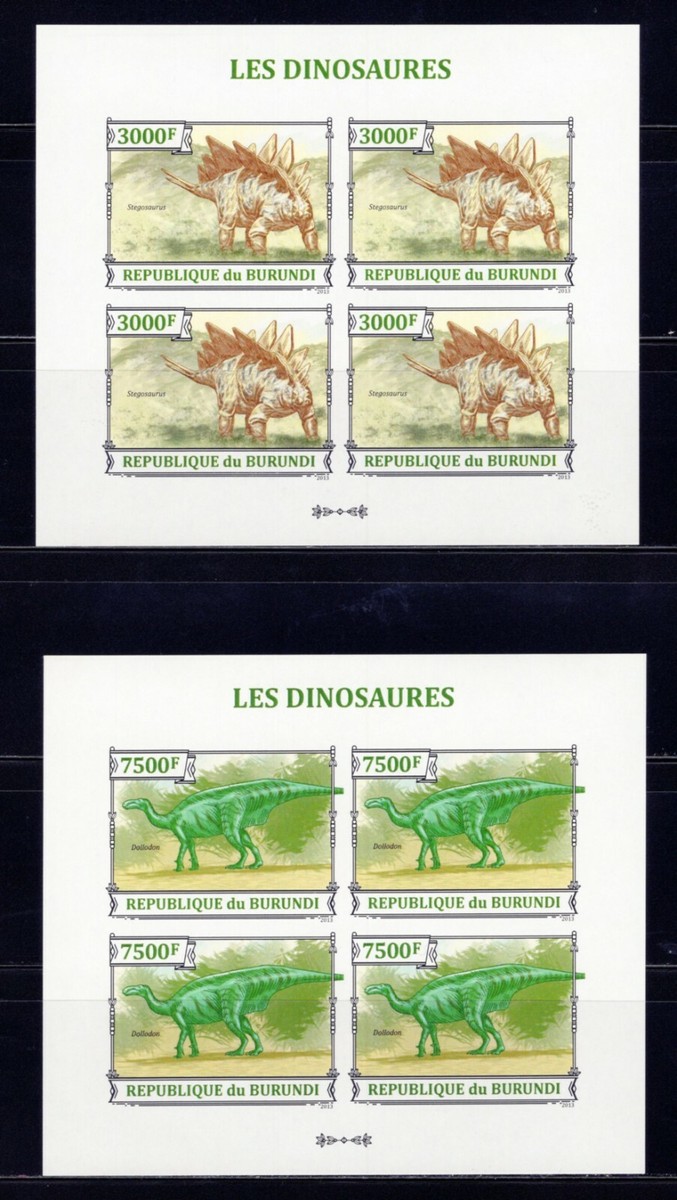 BURUNDI - 2013 Dinosaurs M2499 | eBay