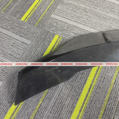 3mama11（感謝）/4 For Mazda 3 Axela Sedan 14-18 Carbon Fiber Rear Trunk Spoiler Lip