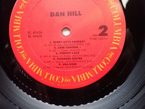Dan Hill - Columbia 1987 - Imagen 3 de 4
