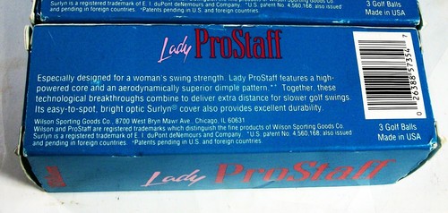 Nice Group 12 Unused LADIES GOLF BALLS, 10 WILSON PROSTAFF LADY and 2 Others - Picture 4 of 8
