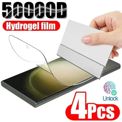 4Pcs Hydrogel Film Screen Protector for Galaxy Note 20 Ultra S10E 10Plus New - Picture 7 of 12