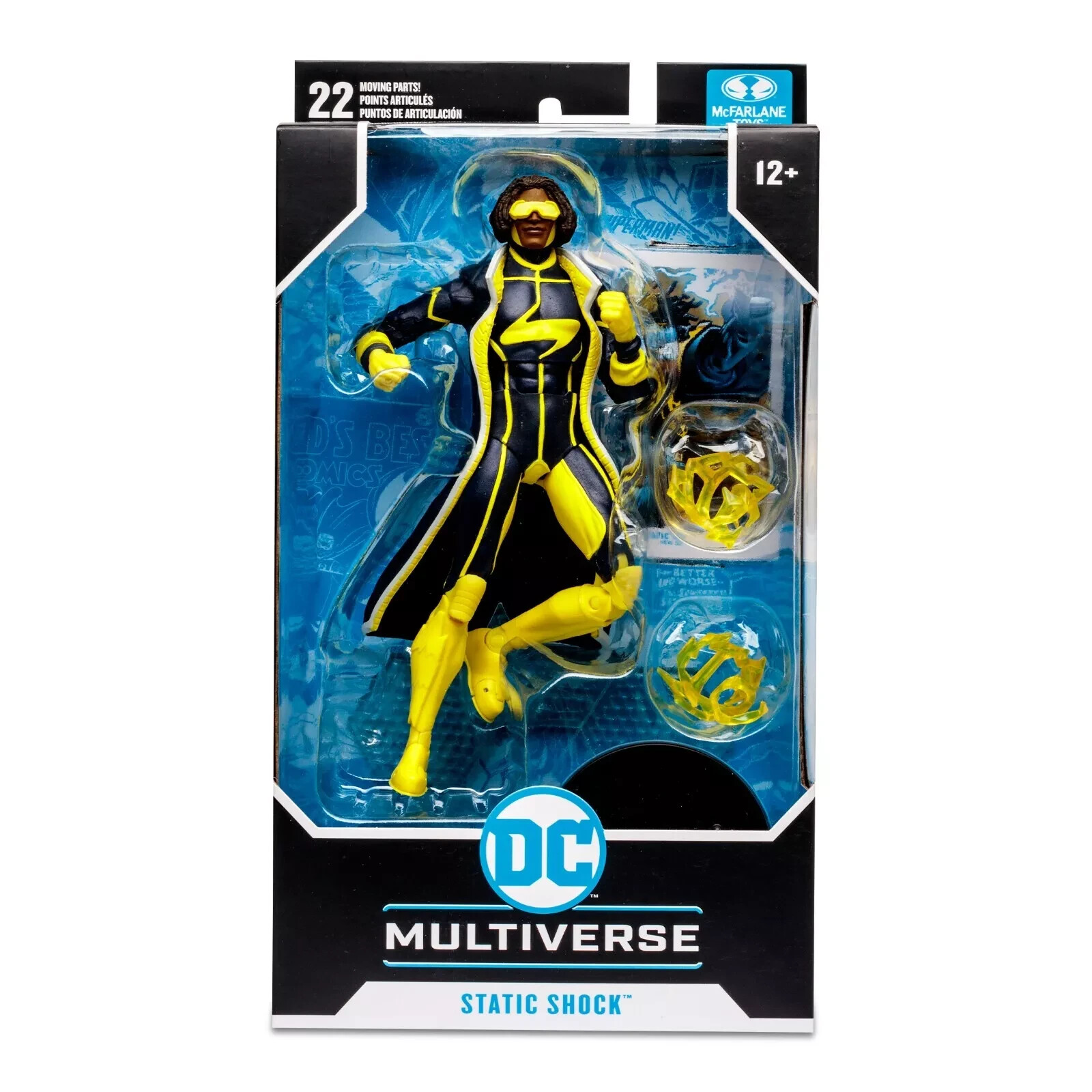 Static Shock - New 52 - 7inch DC Multiverse McFarlane Figure