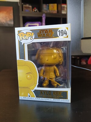 Funko POP! - Kylo Ren GOLD #194 - Star Wars - Vinyl Figur [NEU] - 2019