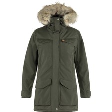 Fjallraven Nuuk Parka Women's Winter Jacket, Deep Forest, X-large