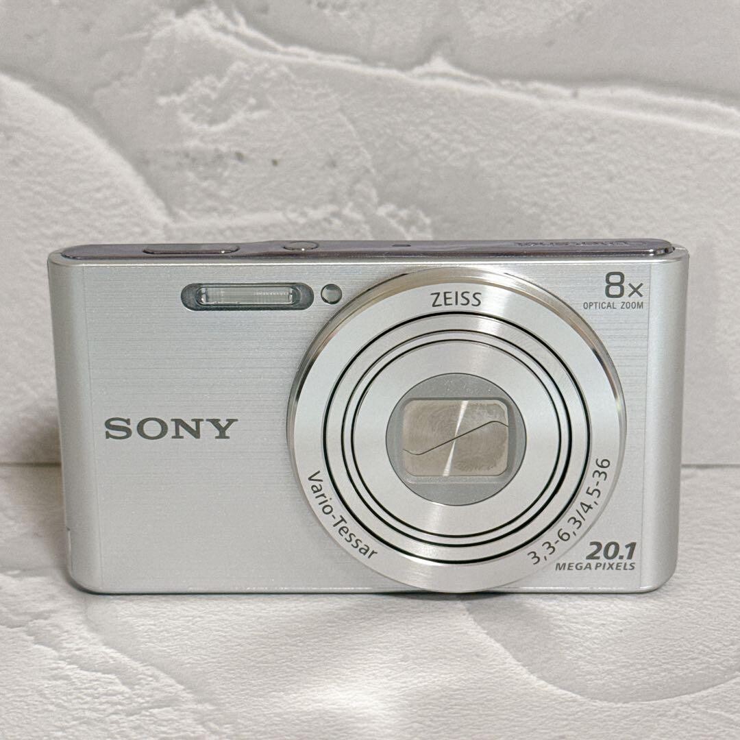 Mint-Sony Cybershot DSC-W830 20.1MP Digital SLR Camera Silver