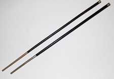 LOT OF 2 ANTIQUE CONDUCTOR WAND BATON STICK Magician Music Pointer 11 INCH PAIR