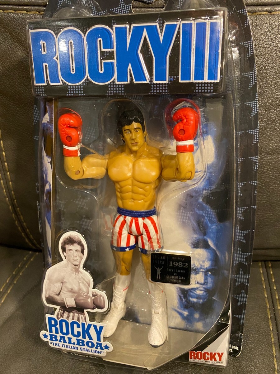 JAKKS社版 ロッキー&クラバーラング(ロッキーⅢ)フィギュア2個セット Jakks *ROCKY III (1982 ) BALBOA vs CLUBBER LANG REMATCH