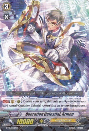 4 x Operation Celestial, Armen - BT13/021EN - R Near Mint / Mint, English - Picture 1 of 1