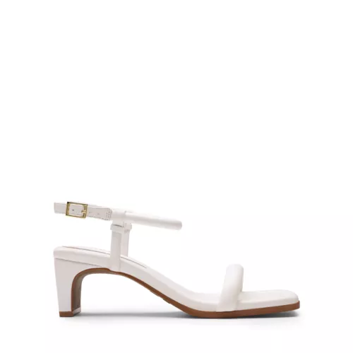 Damen-Sandalen Knöchelriemen offene Zehenpartie niedriger klobiger Absatz Hochzeit Party eleganter Absatz - Bild 14 von 35