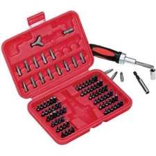ATD Tools, ATD-549 - 90PC. Master Bit Set with Ratcheting Screwdriver