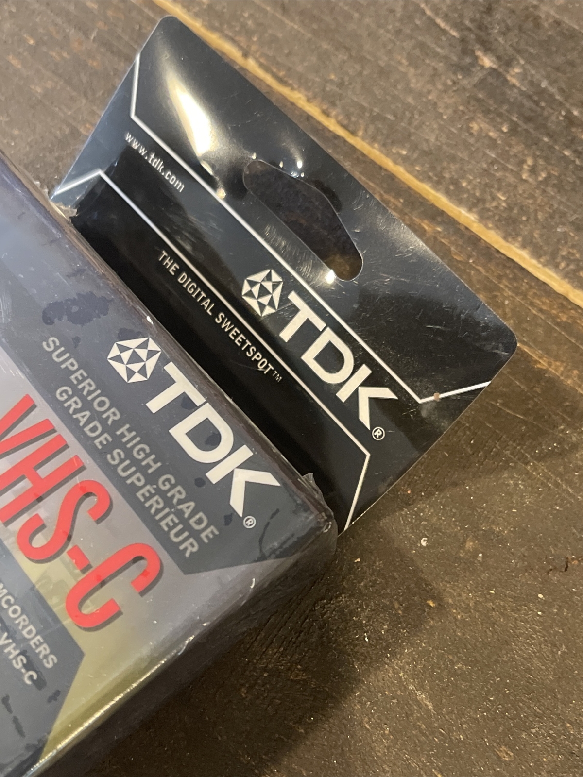 3 Pack TDK VHS-C Camcorder Cassette HG Ultimate Tape 30 min NEW / New Old Stock