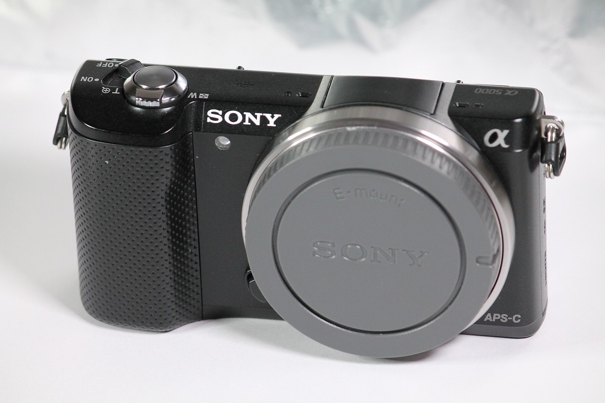 Sony Alpha Alpha A5000 20.1MP Digital Camera - Black (Kit w