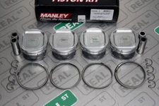 Manley Pistons Fits Subaru Impreza WRX EJ20 EJ205 93mm 8.5:1 615010C-4