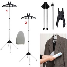 Garment Hanger for Steaming, Folding Handheld Garment Steamer Clothes Stand Rack