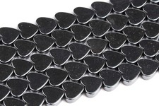 Black Hematite Heart Beads Grade AAA Natural Gemstone Loose Beads 4/6/8MM