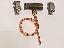 S/S 24MM EXHAUST DRAIN PIPE EBERSPACHER WEBASTO DIESEL MARINE BOAT HEATER CLAMPS