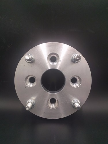 4x100 to 4x156 US Billet Wheel Adapters 1" Thick 12x1.5 Studs 60mm Bore x 4 Rim - Foto 1 di 6