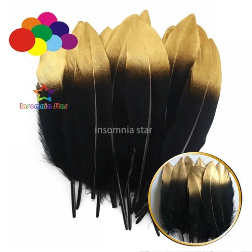 10Pcs/lot Goose Feathers for Crafts Jewelry Making DIY Plumas Wedding Decoration - Picture 15 of 39