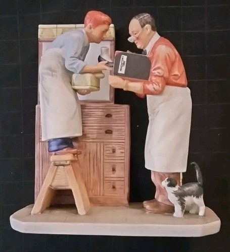Norman Rockwell 1960 Four Seasons Illus.- Winter Figur 1. Auflage