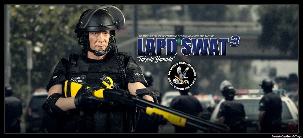 1/6 DID Figure Los Angeles Police LAPD SWAT 3.0 Takeshi