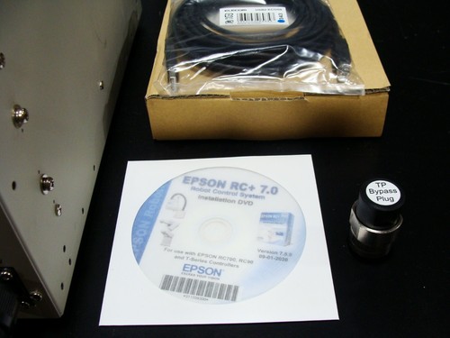 Seiko Epson G6-651C Cleanroom 650mm 6kg SCARA Robot + RC700-A Controller, TP3 G6 - Picture 4 of 11