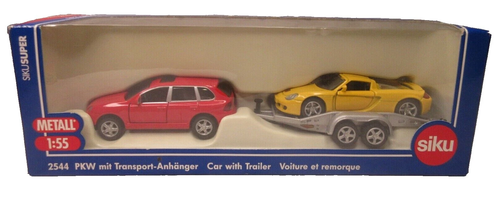 Литые модели прицепов транспортных средств Siku Super Serie