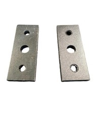 QTY 2 Machine Weight Stack 5LBS Hole Spacing 10" x 4" For Exercise Machine